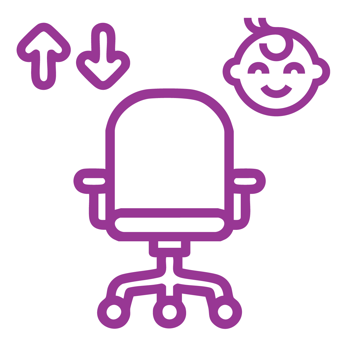 Współgra z dziecięcymi fotelami ergonomicznymi